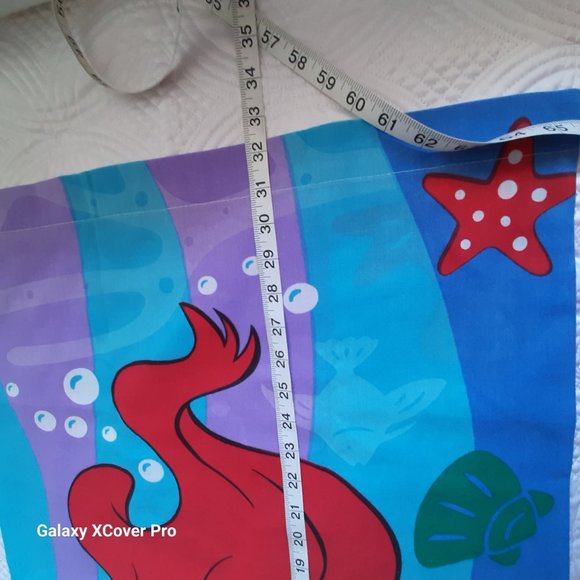 Disney Ariel  and Flounder Pillowcases.  Set of two. - Picture 3 of 4